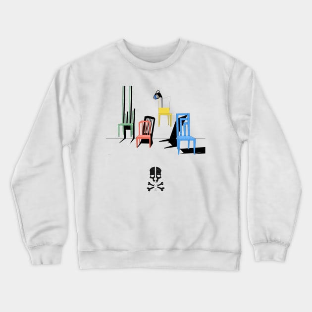 Surreal Chairs Crewneck Sweatshirt by JackOutTheBox